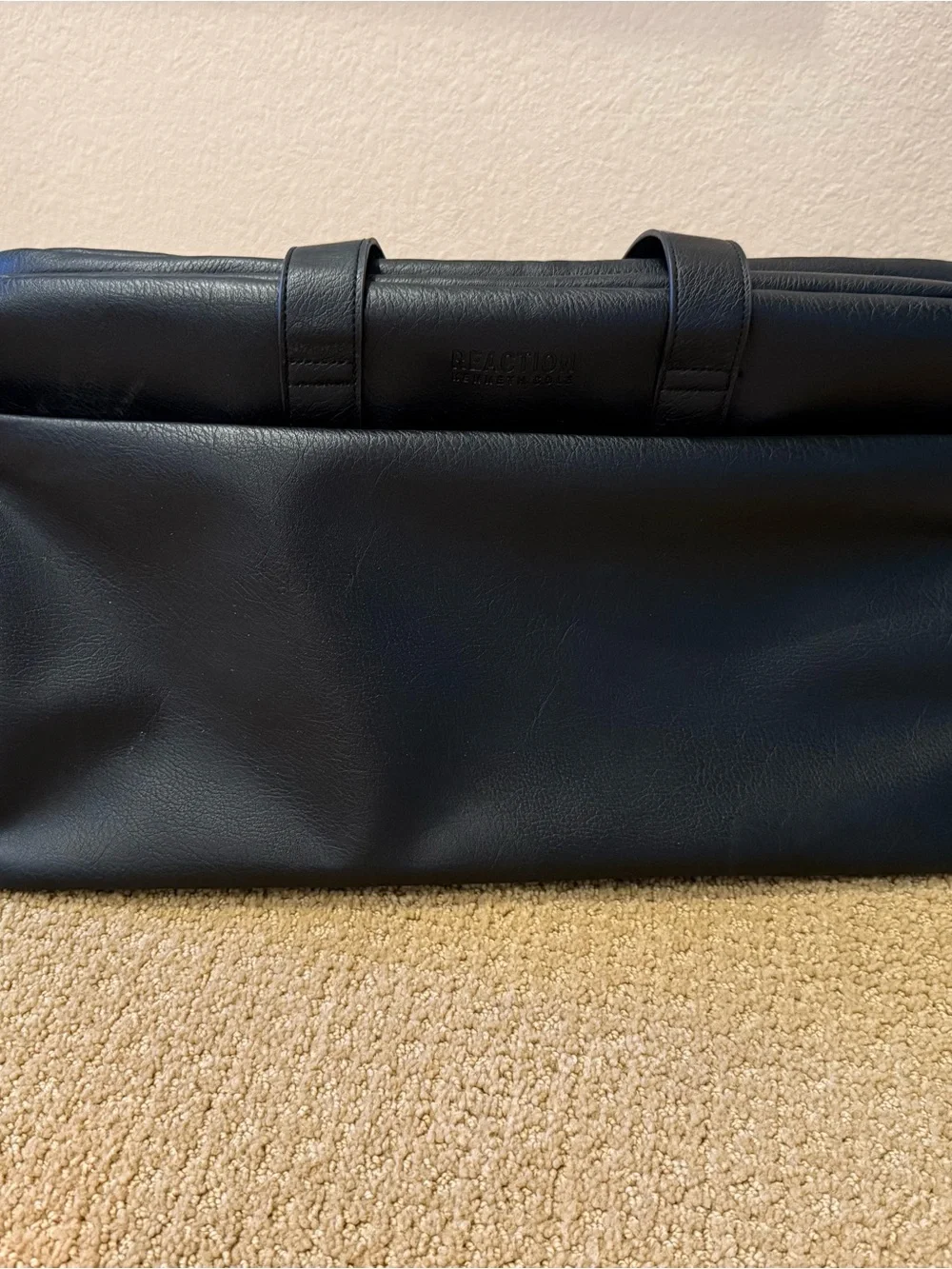 Kenneth Cole Large Black Weekend Duffel Bag - Casual Travel Bag